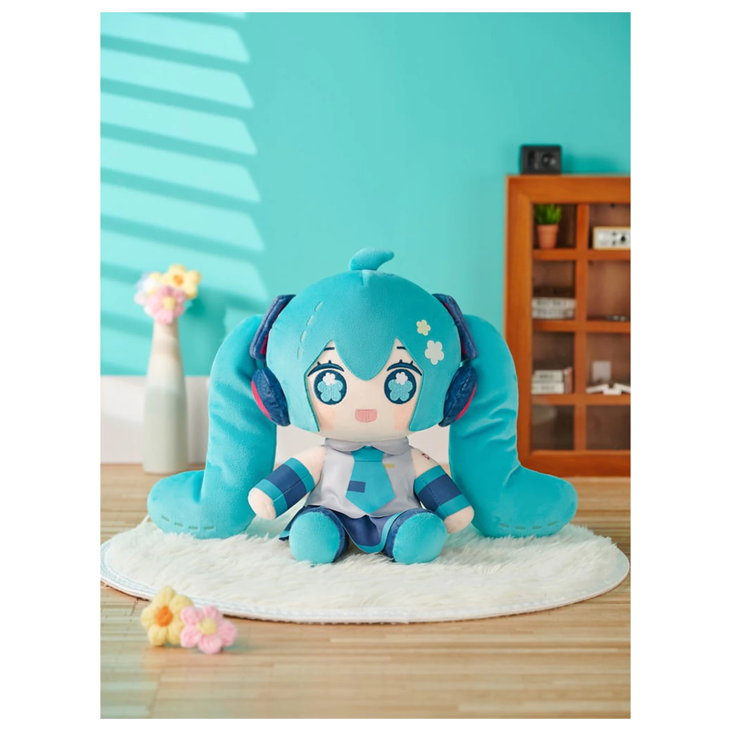 Hatsune Miku Huggy Doll Plush 20cm product photo