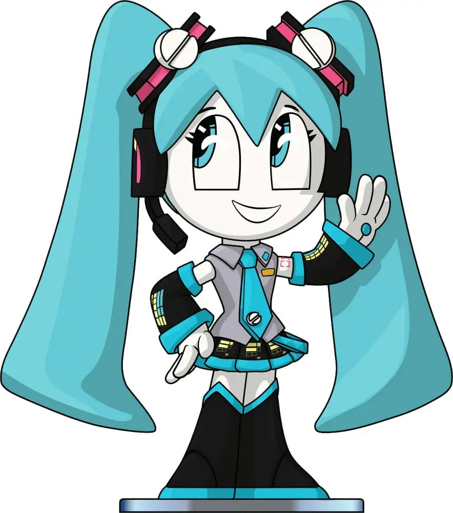 Hatsune Miku Vinyl Figure Jenny Miku 11 cm product photo