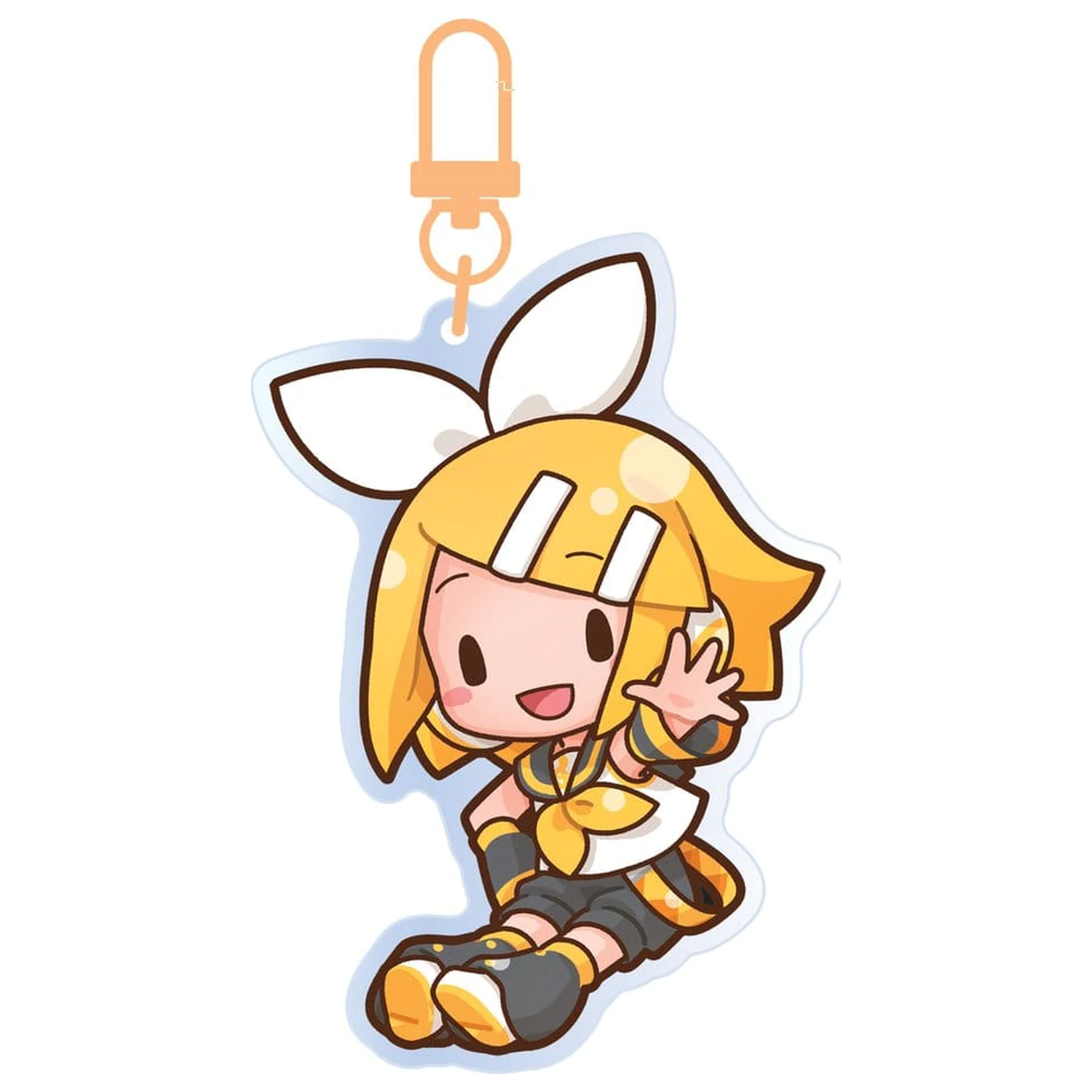Hatsune Miku Key Chain Kagamine Rin Kawaii product photo
