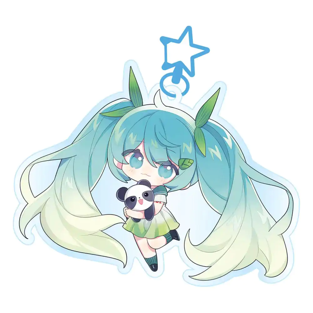 Hatsune Miku Acrylic Keychain Kawaii Spring Time product photo