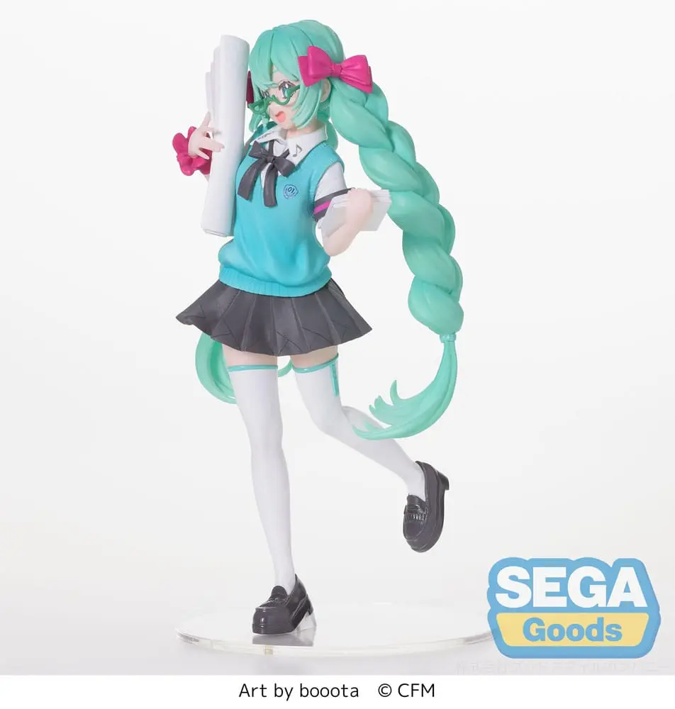 Hatsune Miku Luminasta PVC Statue Hatsune Miku 16th Anniversary Booota Ver. 18 cm product photo