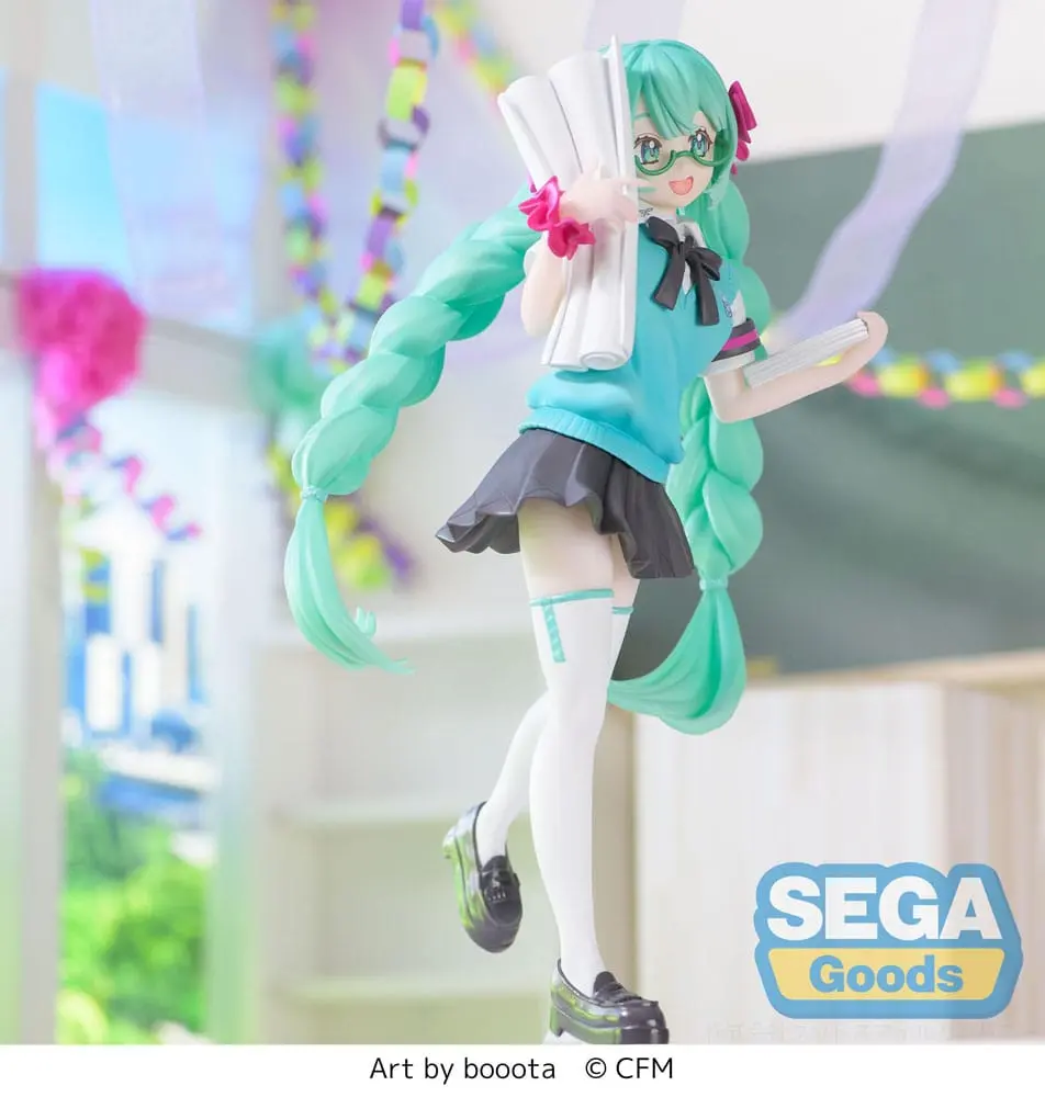 Hatsune Miku Luminasta PVC Statue Hatsune Miku 16th Anniversary Booota Ver. 18 cm product photo