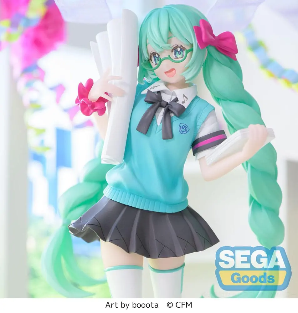 Hatsune Miku Luminasta PVC Statue Hatsune Miku 16th Anniversary Booota Ver. 18 cm product photo