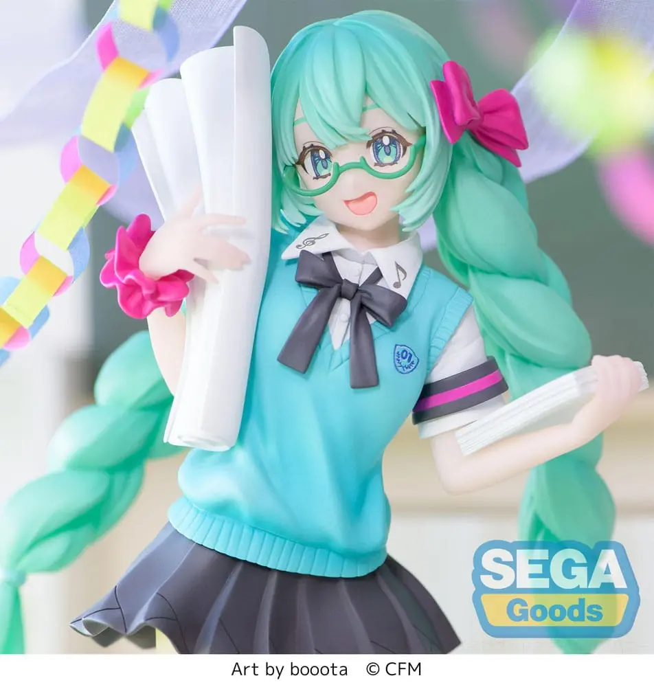 Hatsune Miku Luminasta PVC Statue Hatsune Miku 16th Anniversary Booota Ver. 18 cm product photo