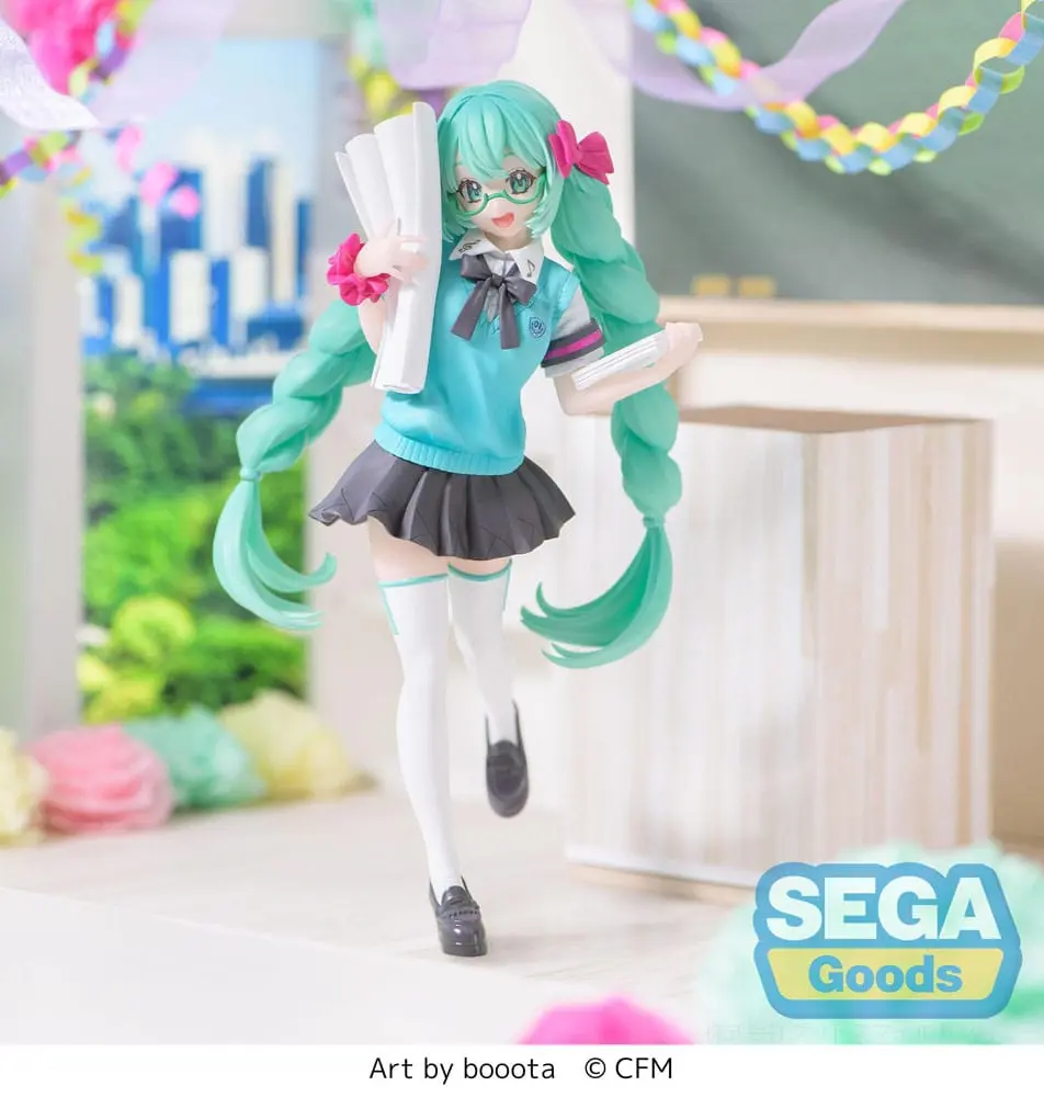 Hatsune Miku Luminasta PVC Statue Hatsune Miku 16th Anniversary Booota Ver. 18 cm product photo