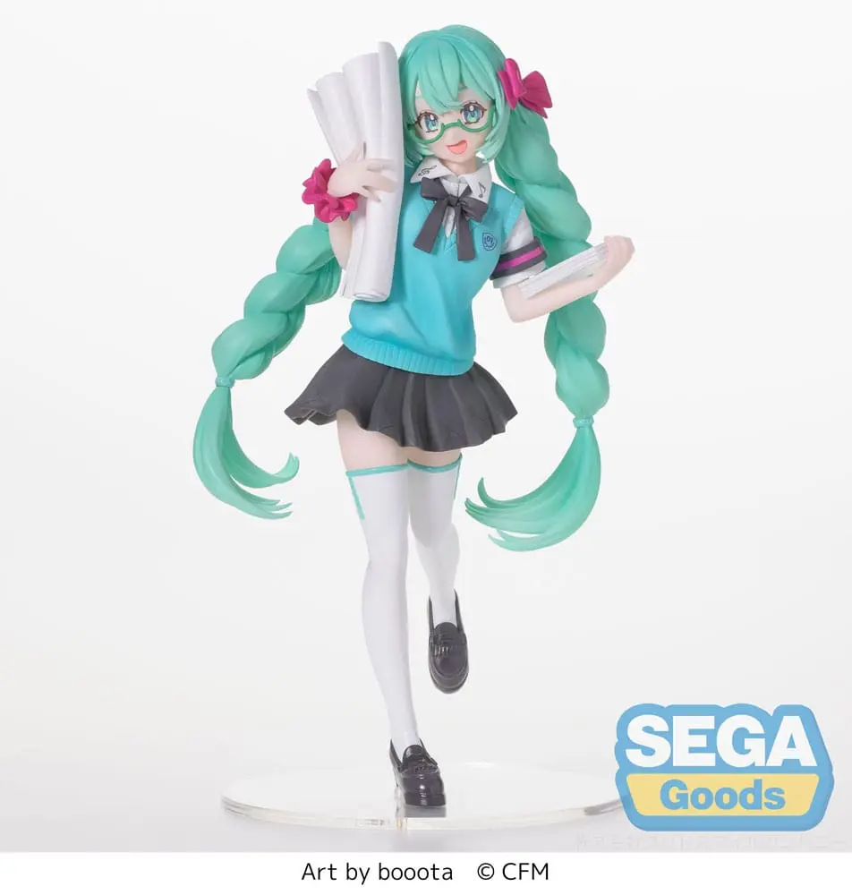Hatsune Miku Luminasta PVC Statue Hatsune Miku 16th Anniversary Booota Ver. 18 cm product photo