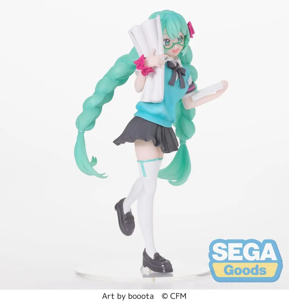 Hatsune Miku Luminasta PVC Statue Hatsune Miku 16th Anniversary Booota Ver. 18 cm product photo