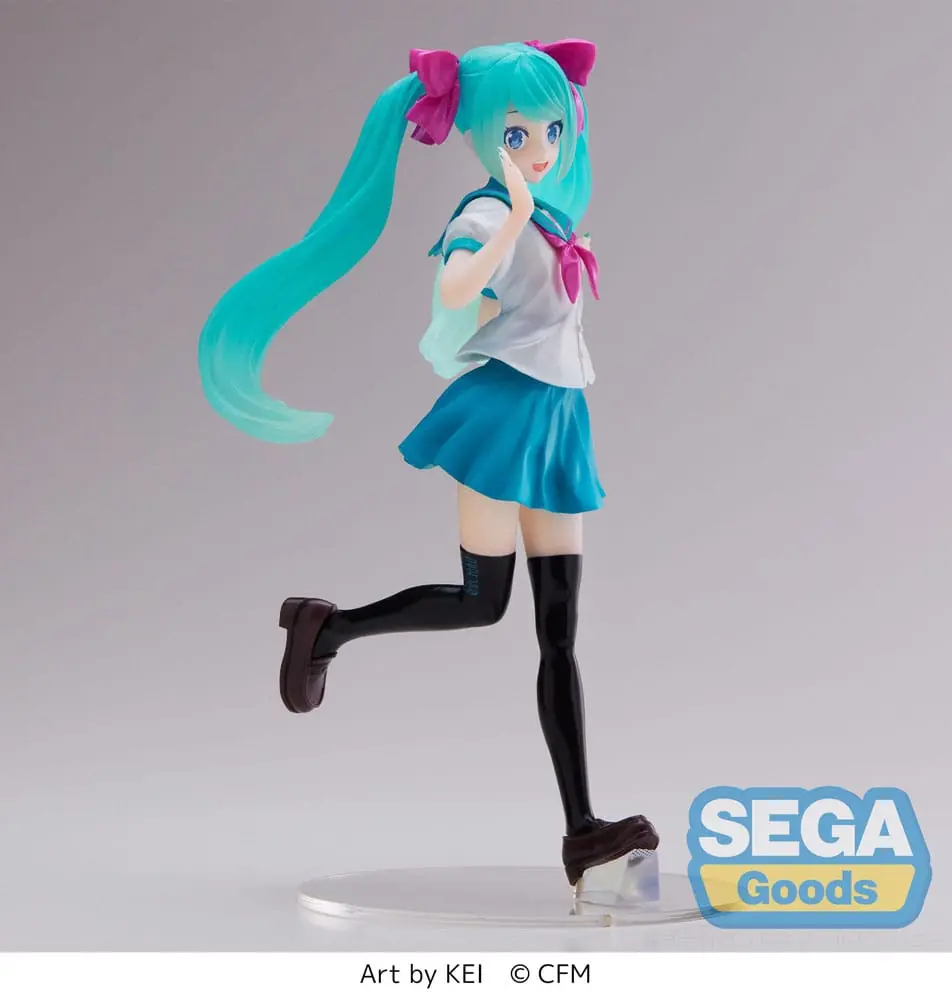 Hatsune Miku Luminasta PVC Statue Hatsune Miku 16th Anniversary KEI Ver. 18 cm product photo