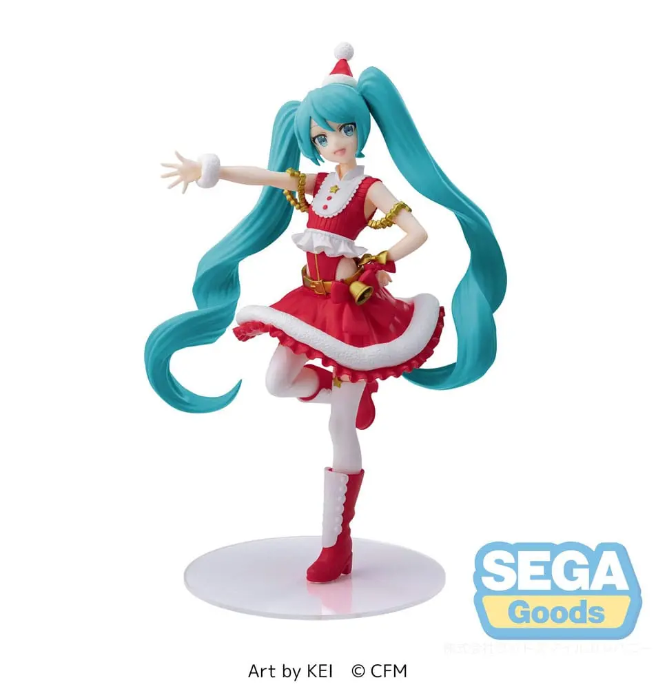 Hatsune Miku Luminasta PVC Statue Hatsune Miku Christmas 2023 20 cm product photo
