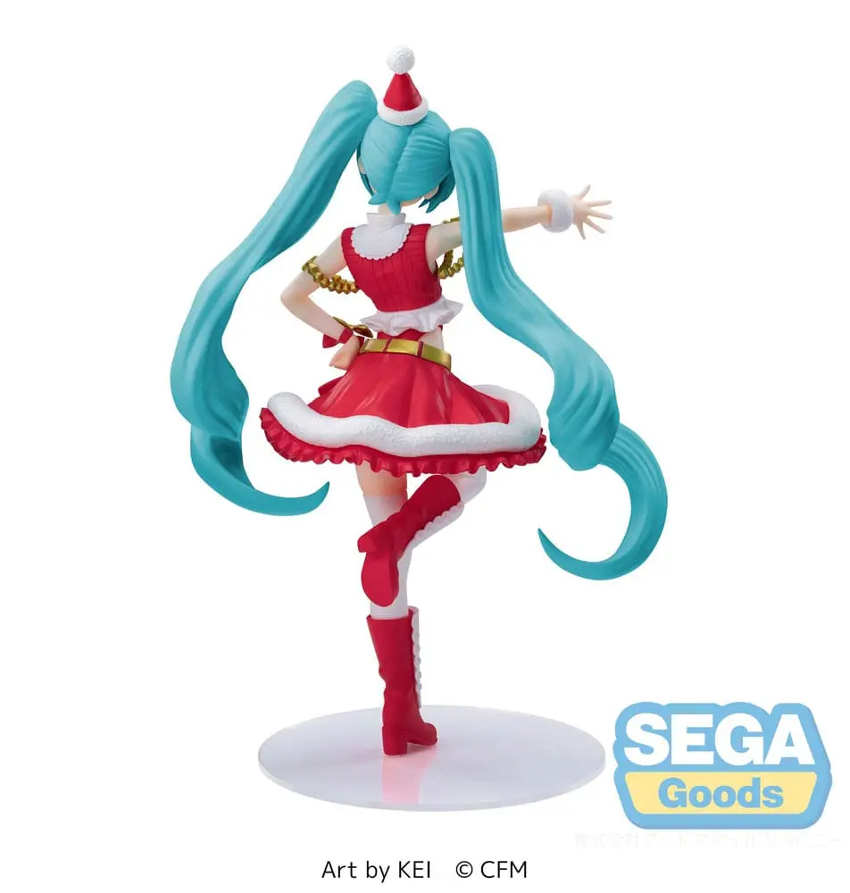 Hatsune Miku Luminasta PVC Statue Hatsune Miku Christmas 2023 20 cm product photo