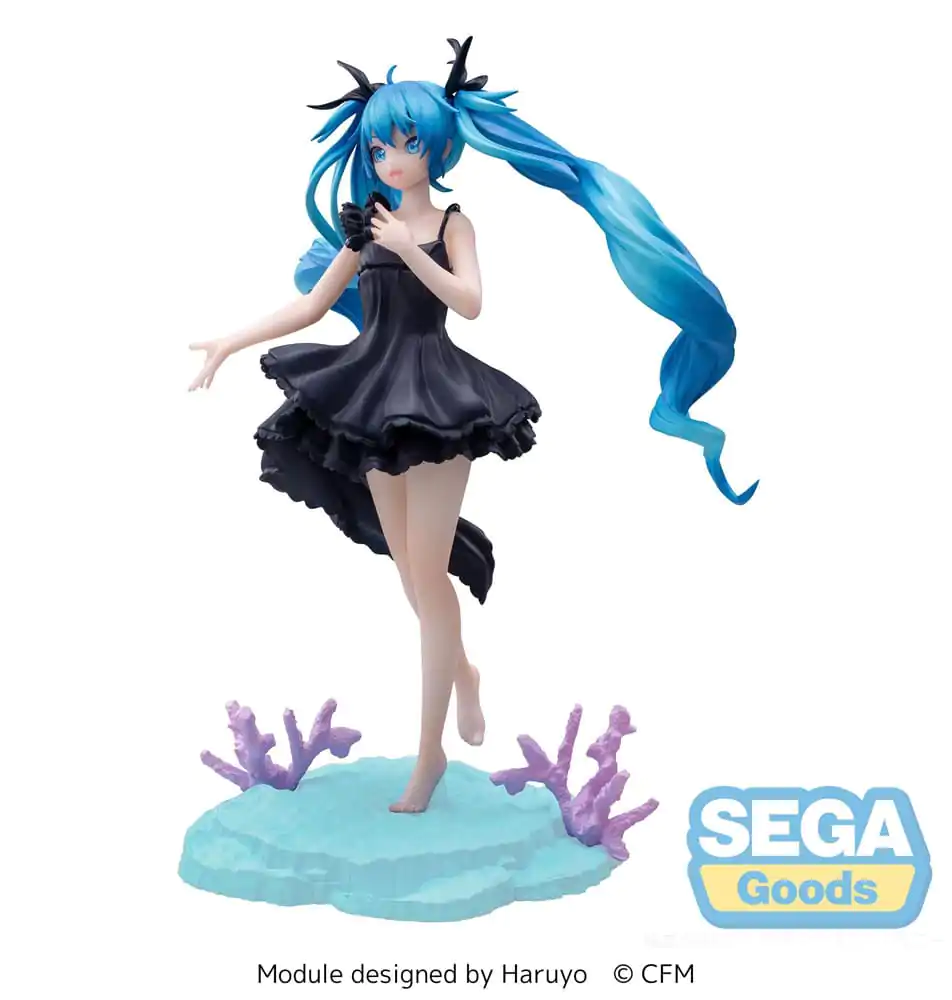 Hatsune Miku Luminasta PVC Statue Hatsune Miku Deep Sea Girl 18 cm product photo