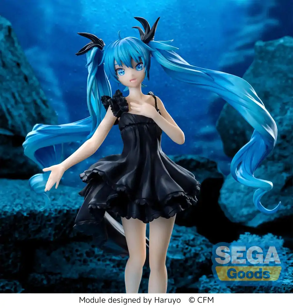 Hatsune Miku Luminasta PVC Statue Hatsune Miku Deep Sea Girl 18 cm product photo