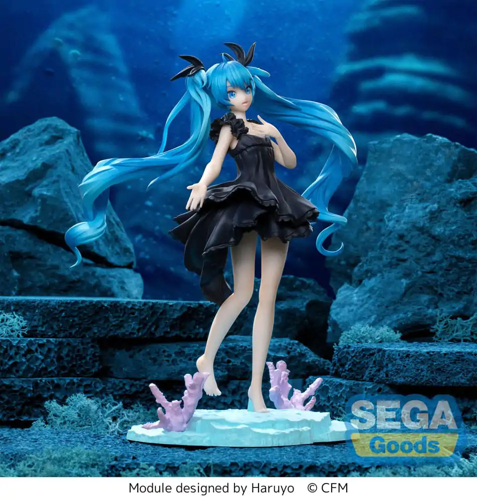 Hatsune Miku Luminasta PVC Statue Hatsune Miku Deep Sea Girl 18 cm product photo