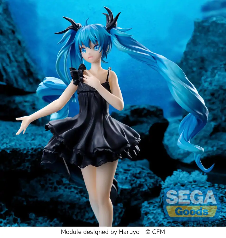Hatsune Miku Luminasta PVC Statue Hatsune Miku Deep Sea Girl 18 cm product photo