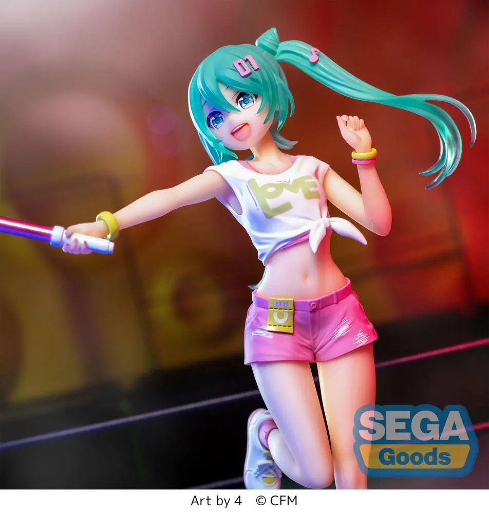 Hatsune Miku Luminasta PVC Statue Hatsune Miku Live Cheering 20 cm product photo
