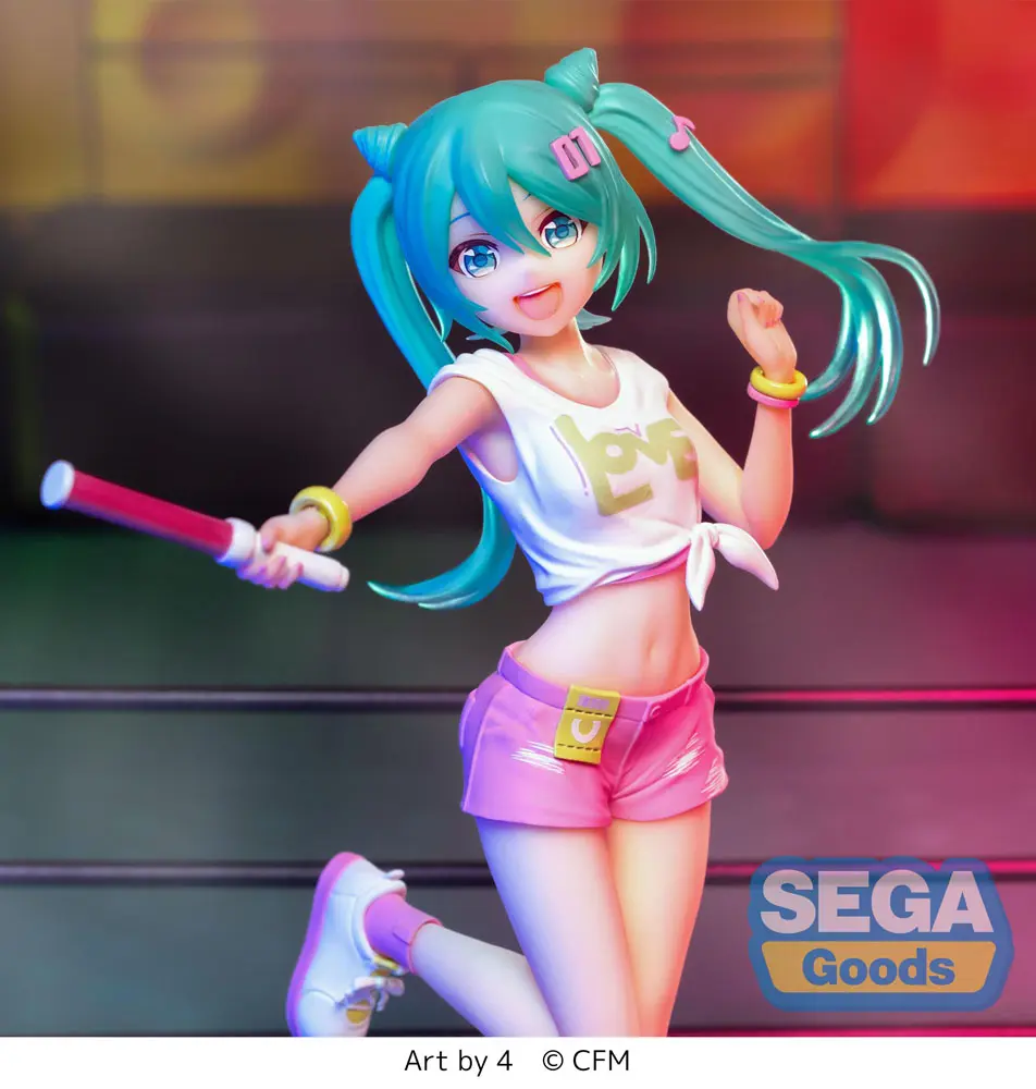 Hatsune Miku Luminasta PVC Statue Hatsune Miku Live Cheering 20 cm product photo