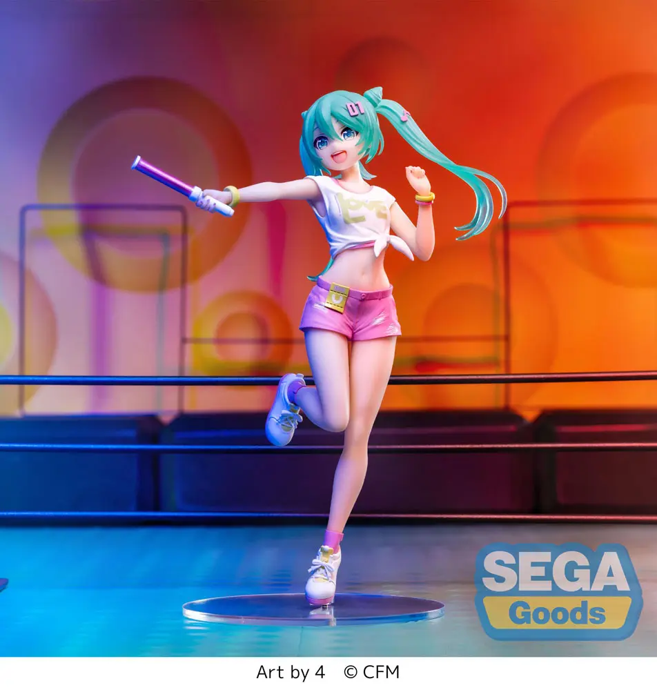 Hatsune Miku Luminasta PVC Statue Hatsune Miku Live Cheering 20 cm product photo