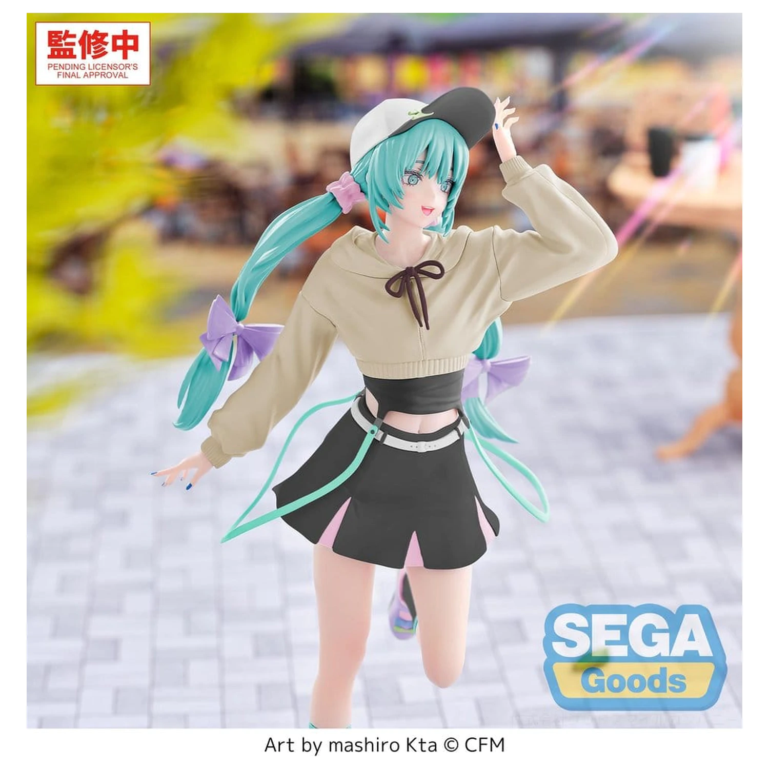 Hatsune Miku Luminasta PVC Figure Hatsune Miku Conceptual Series Vol.2 Stroll Ver. 21 cm product photo