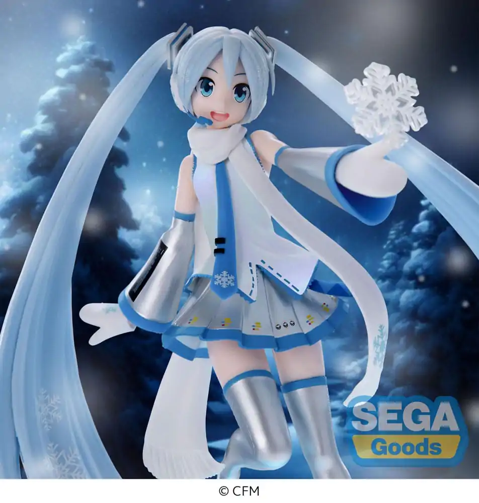 Hatsune Miku Luminasta PVC Statue Snow Miku Sky Town Ver. 22 cm product photo