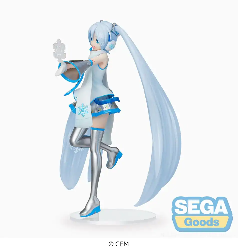 Hatsune Miku Luminasta PVC Statue Snow Miku Sky Town Ver. 22 cm product photo