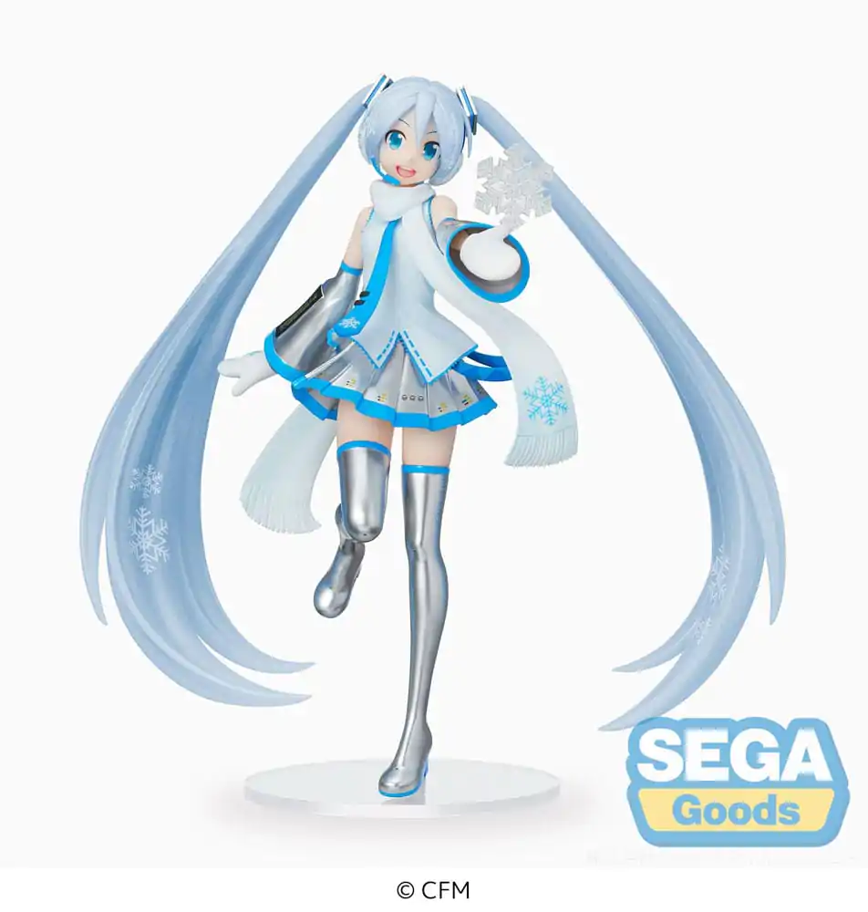 Hatsune Miku Luminasta PVC Statue Snow Miku Sky Town Ver. 22 cm product photo