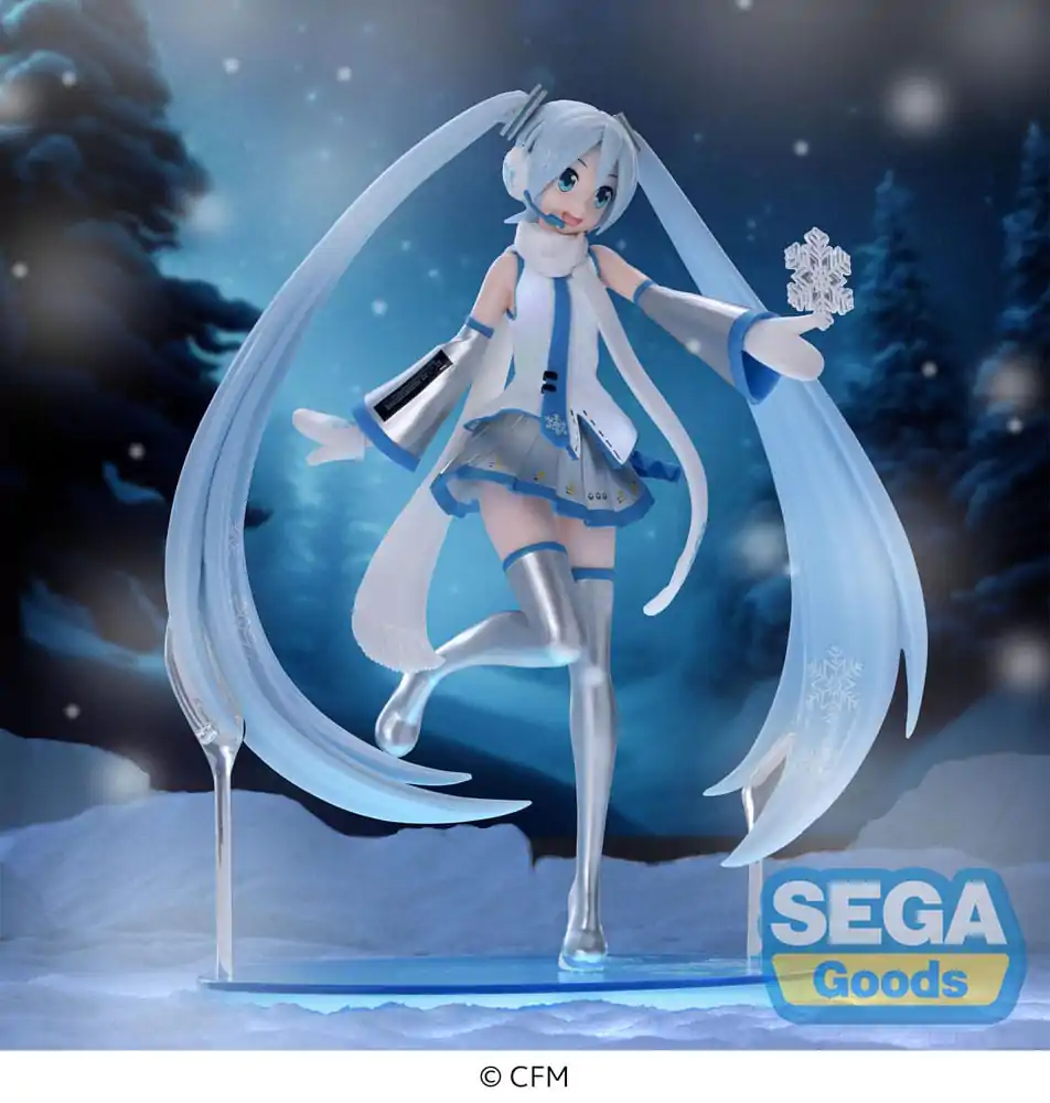 Hatsune Miku Luminasta PVC Statue Snow Miku Sky Town Ver. 22 cm product photo