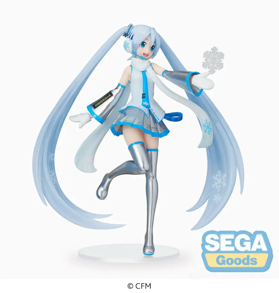 Hatsune Miku Luminasta PVC Statue Snow Miku Sky Town Ver. 22 cm product photo