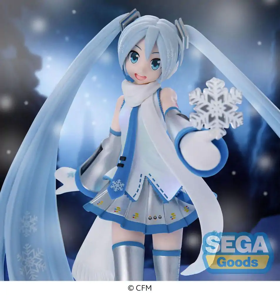 Hatsune Miku Luminasta PVC Statue Snow Miku Sky Town Ver. 22 cm product photo