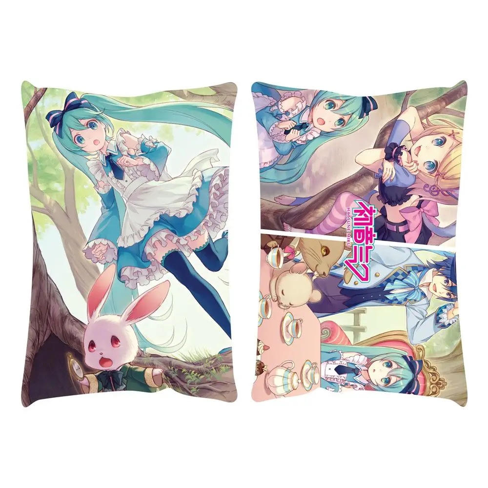 Hatsune Miku Pillow Miku in Wonderlan 50 x 35 cm termékfotó