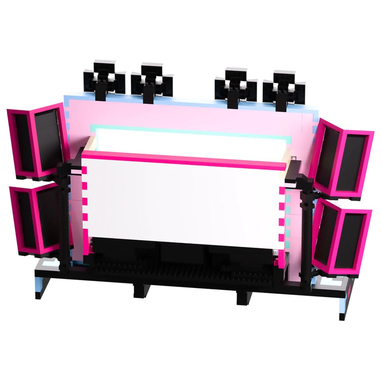 Hatsune Miku brickset Miku's Stage 19 cm         product photo