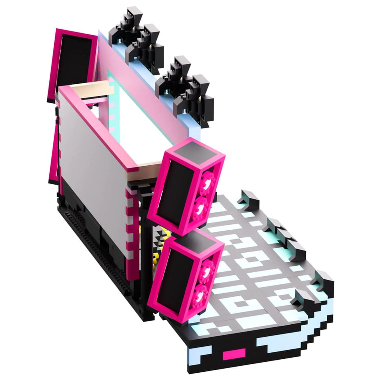 Hatsune Miku brickset Miku's Stage 19 cm         product photo