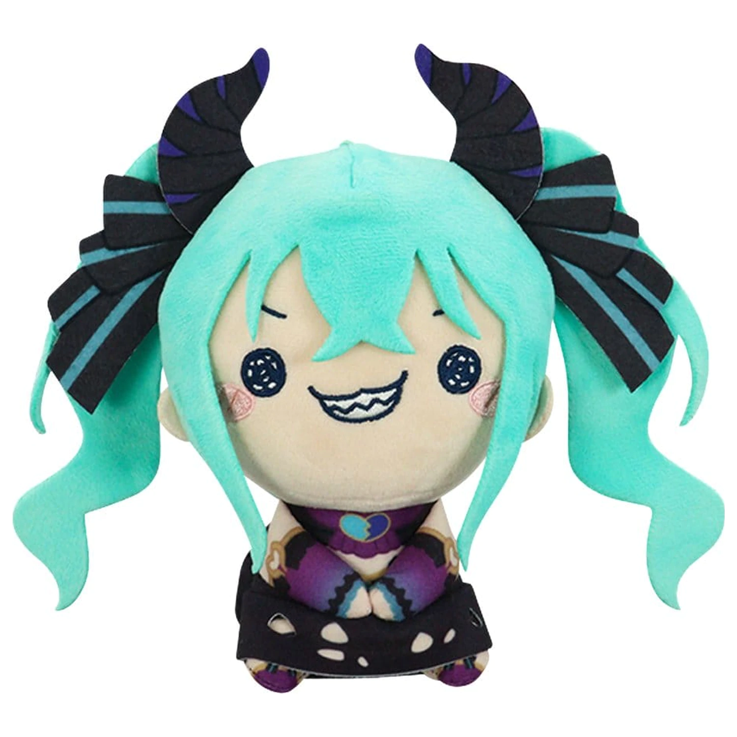 Hatsune Miku Mochipico Plush Figure Villain A 16 cm product photo