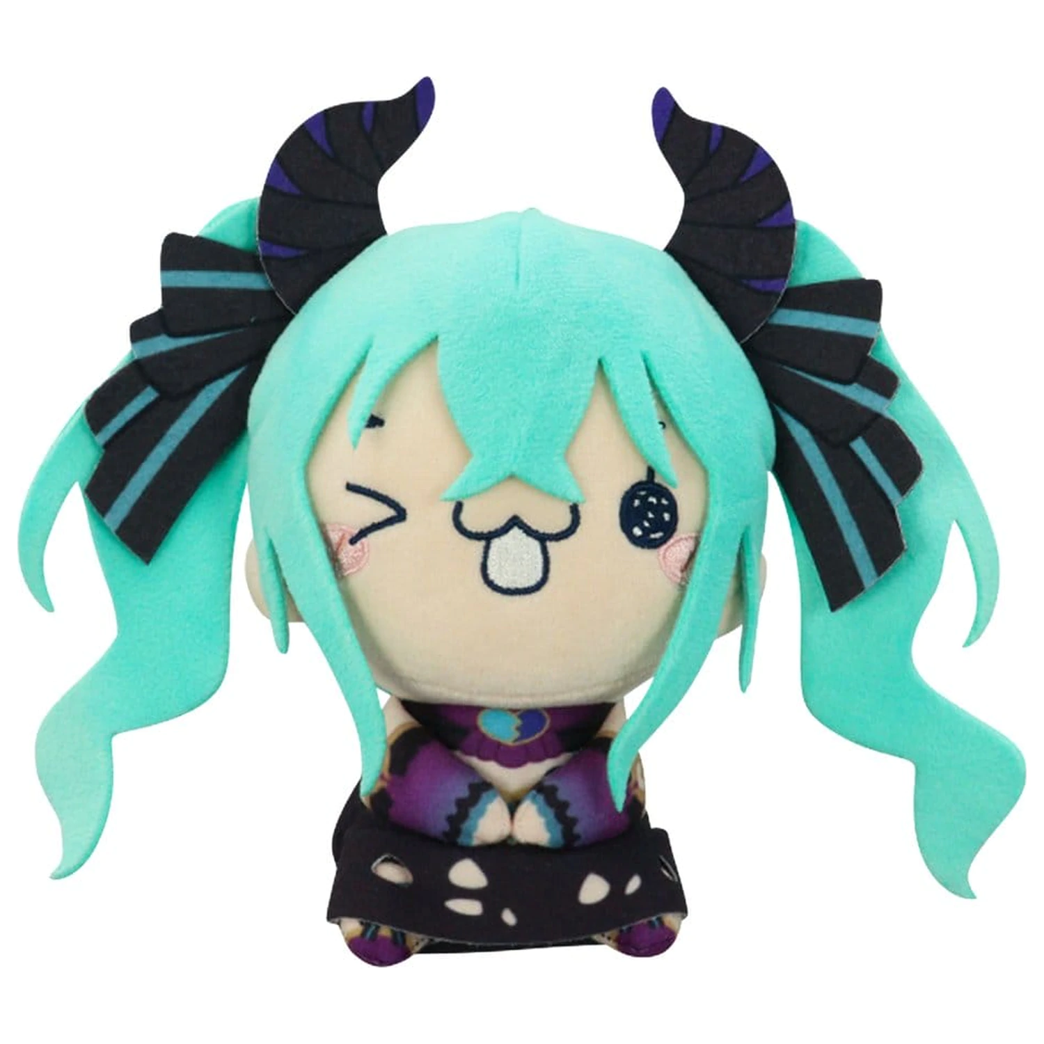 Hatsune Miku Mochipico Plush Figure Villain B 16 cm product photo
