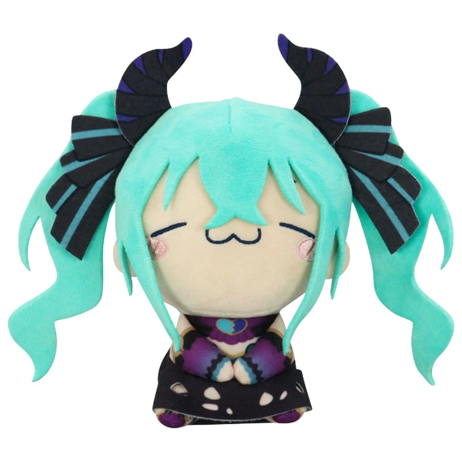 Hatsune Miku Mochipico Plush Figure Villain C 16 cm product photo