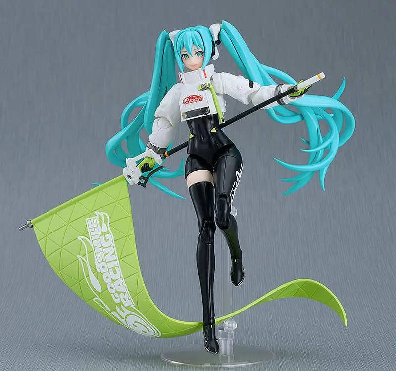 Hatsune Miku Moderoid Plastic Model Kit Racing Miku 2022 Ver. 16 cm product photo
