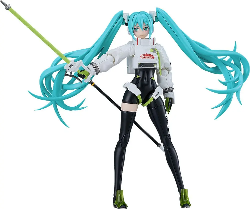Hatsune Miku Moderoid Plastic Model Kit Racing Miku 2022 Ver. 16 cm product photo