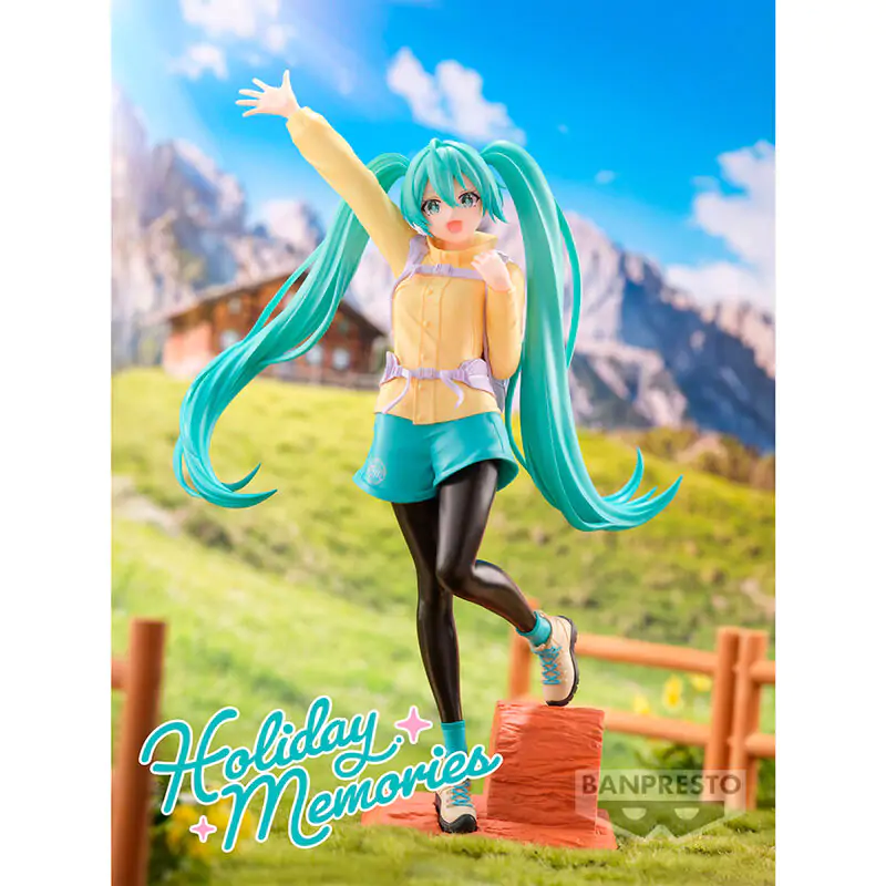 Hatsune Miku Mountain Climbing Holiday Memories figure 20cm termékfotó