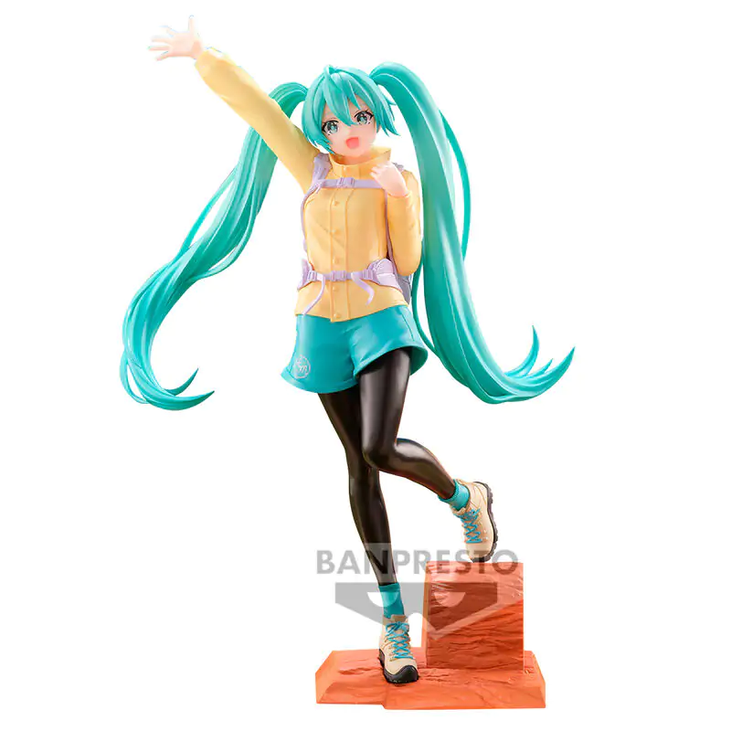 Hatsune Miku Mountain Climbing Holiday Memories figure 20cm termékfotó