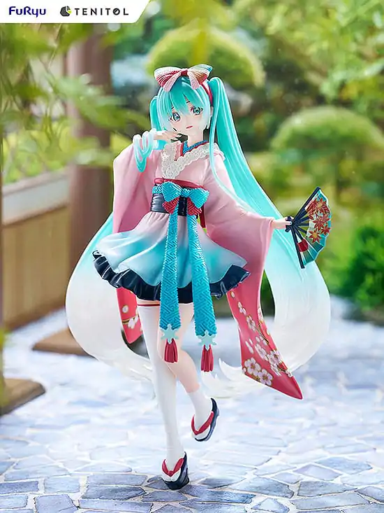 Hatsune Miku Statue Neo Tokyo Series Kimono 22 cm product photo