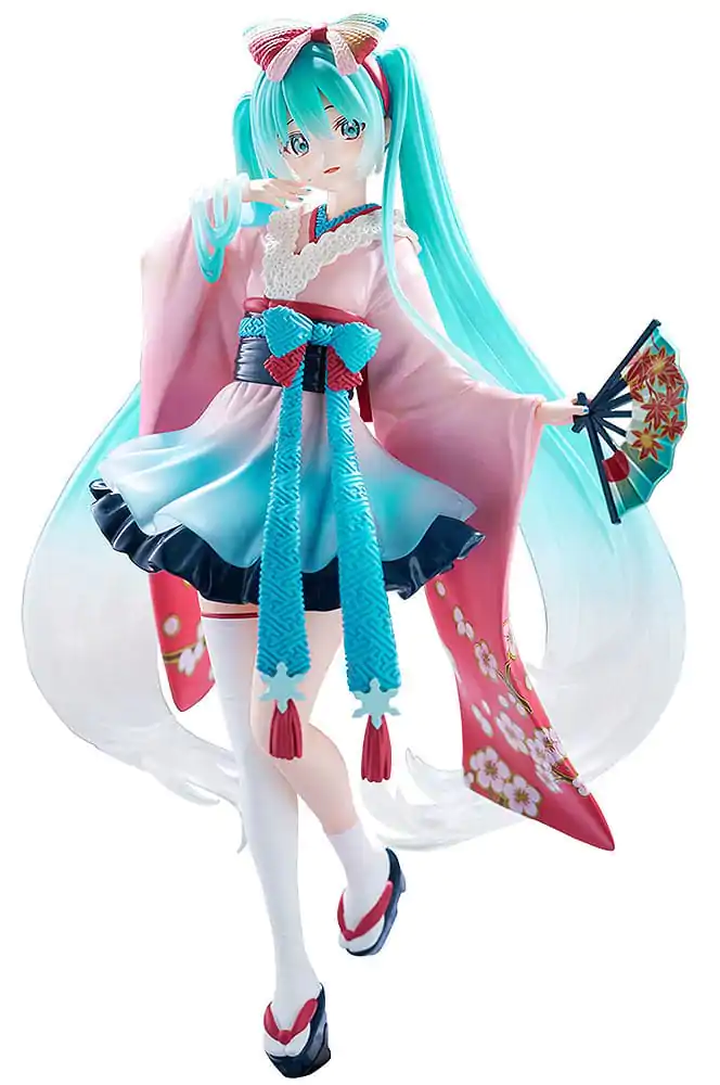 Hatsune Miku Statue Neo Tokyo Series Kimono 22 cm product photo