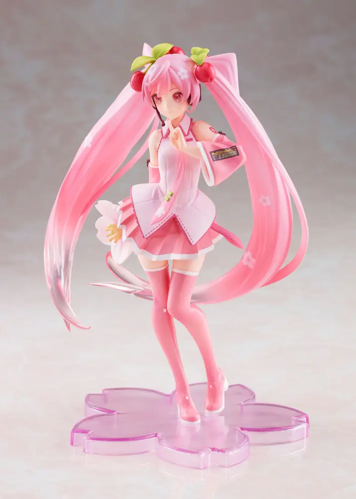 Sakura Miku Figure Newly Drawn 2021 Ver 18 cm product photo