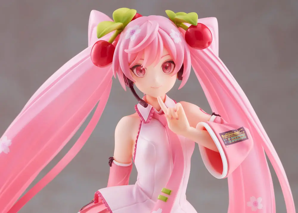 Sakura Miku Figure Newly Drawn 2021 Ver 18 cm product photo