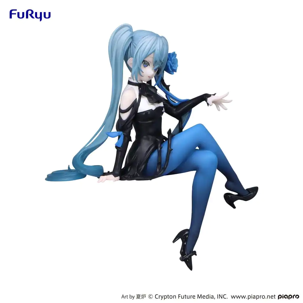 Hatsune Miku Noodle Stopper PVC Statue Blue Rose Ver. 14 cm termékfotó