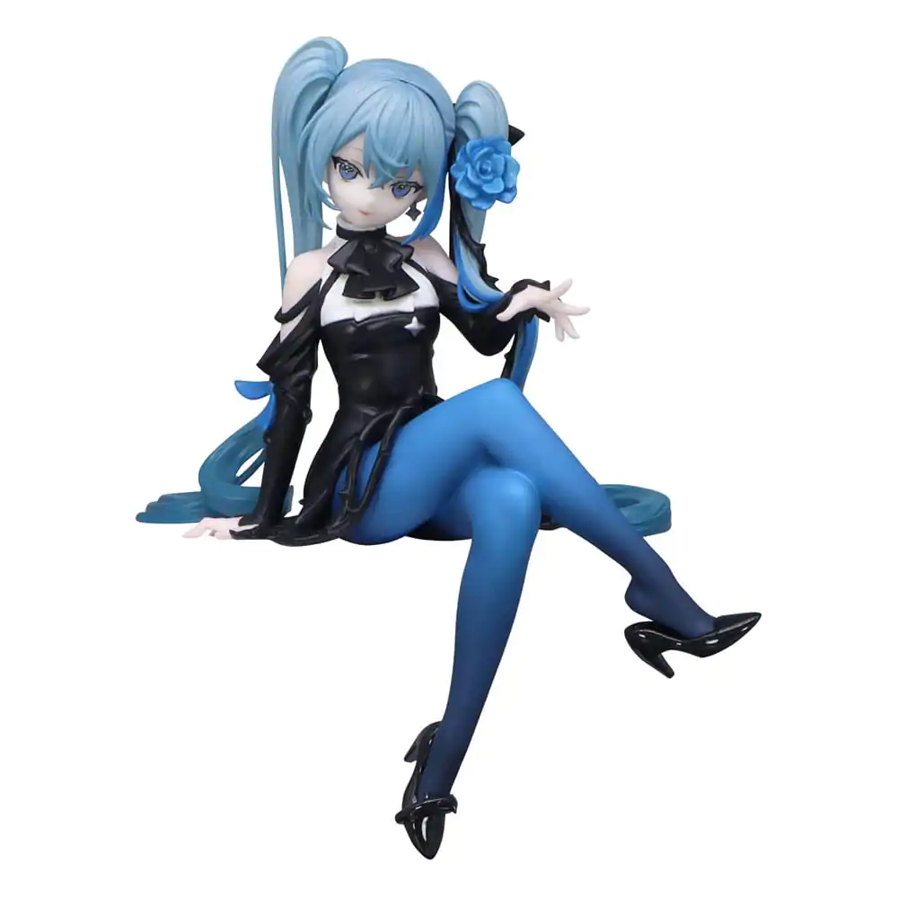 Hatsune Miku Noodle Stopper PVC Statue Blue Rose Ver. 14 cm termékfotó