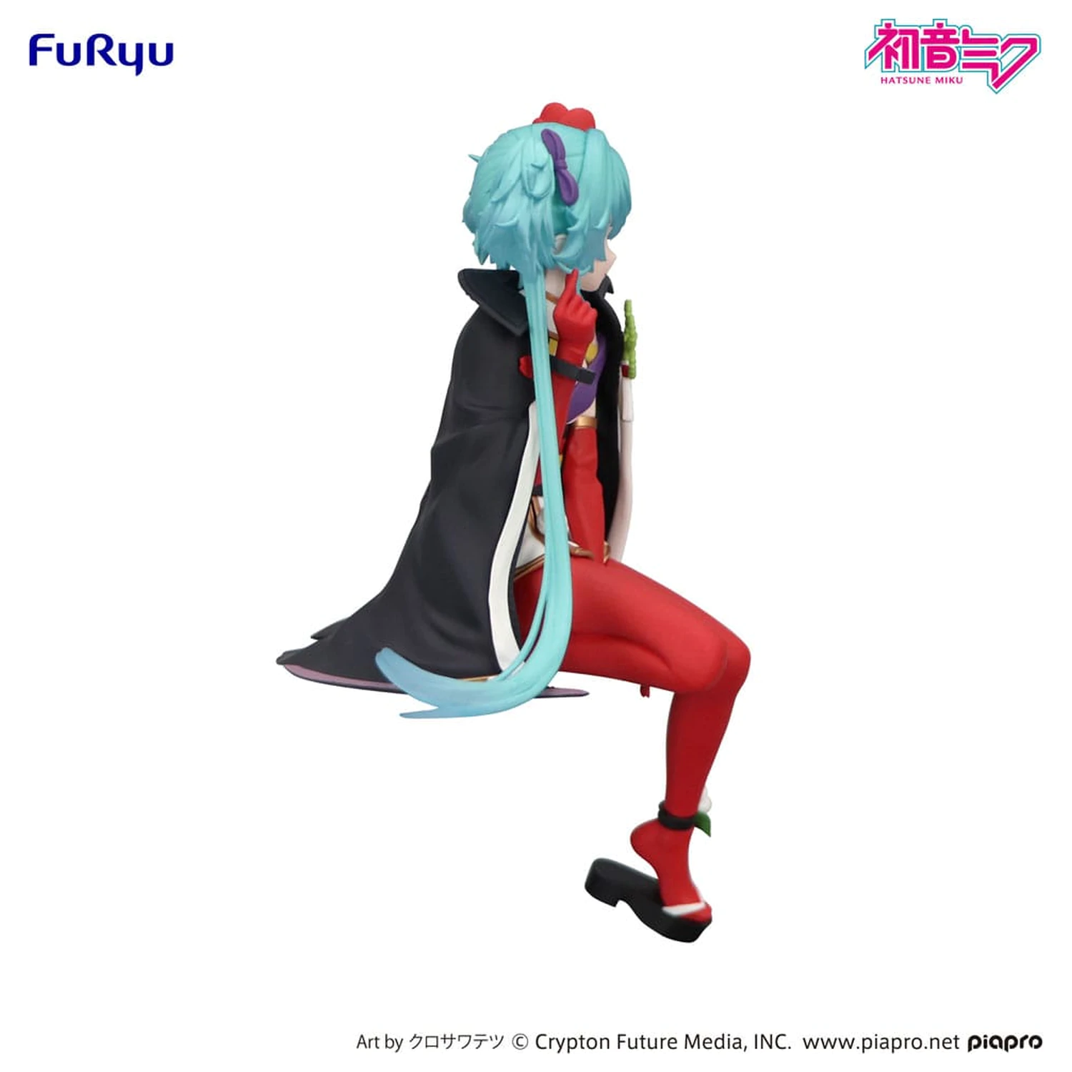 Hatsune Miku Noodle Stopper PVC Statue Flower Fairy Camellia 15 cm  product photo
