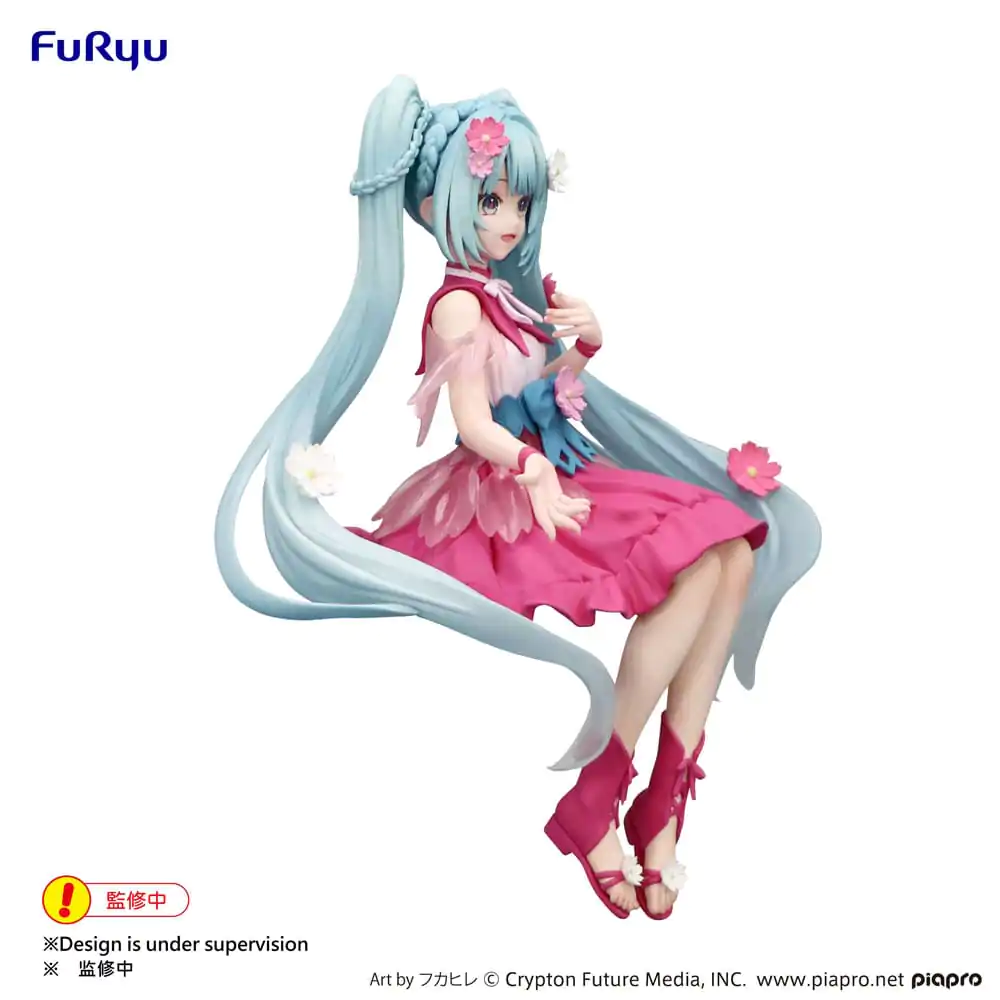 Hatsune Miku Noodle Stopper PVC Statue Flower Fairy Cosmos 14 cm termékfotó