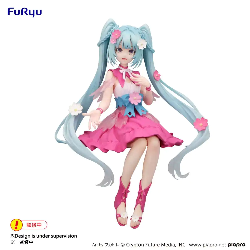 Hatsune Miku Noodle Stopper PVC Statue Flower Fairy Cosmos 14 cm termékfotó