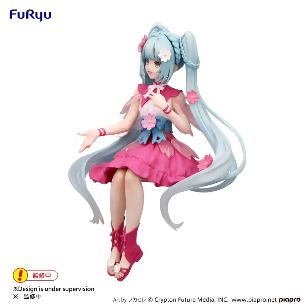 Hatsune Miku Noodle Stopper PVC Statue Flower Fairy Cosmos 14 cm termékfotó