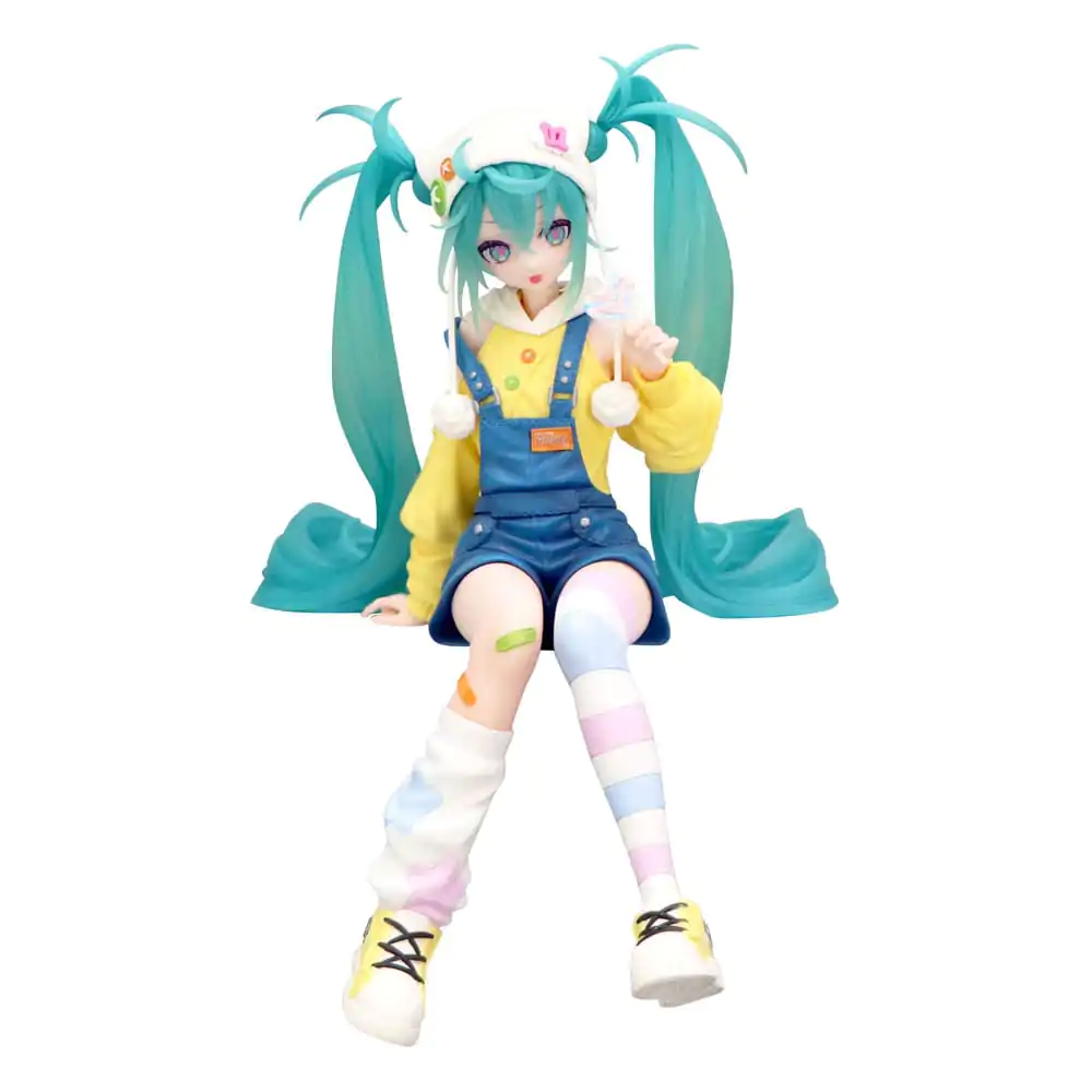 Hatsune Miku Noodle Stopper PVC Statue Hatsune Miku Lollipop 15 cm product photo