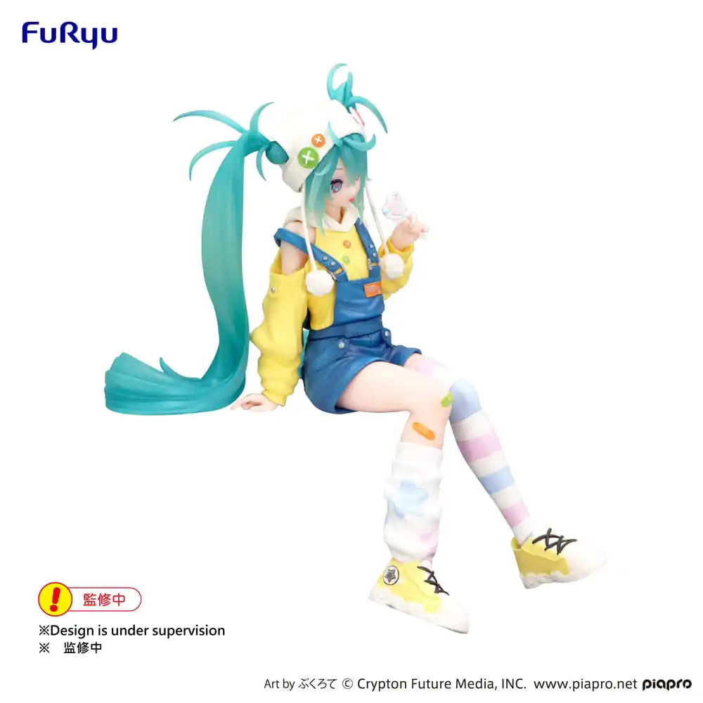 Hatsune Miku Noodle Stopper PVC Statue Hatsune Miku Lollipop 15 cm product photo